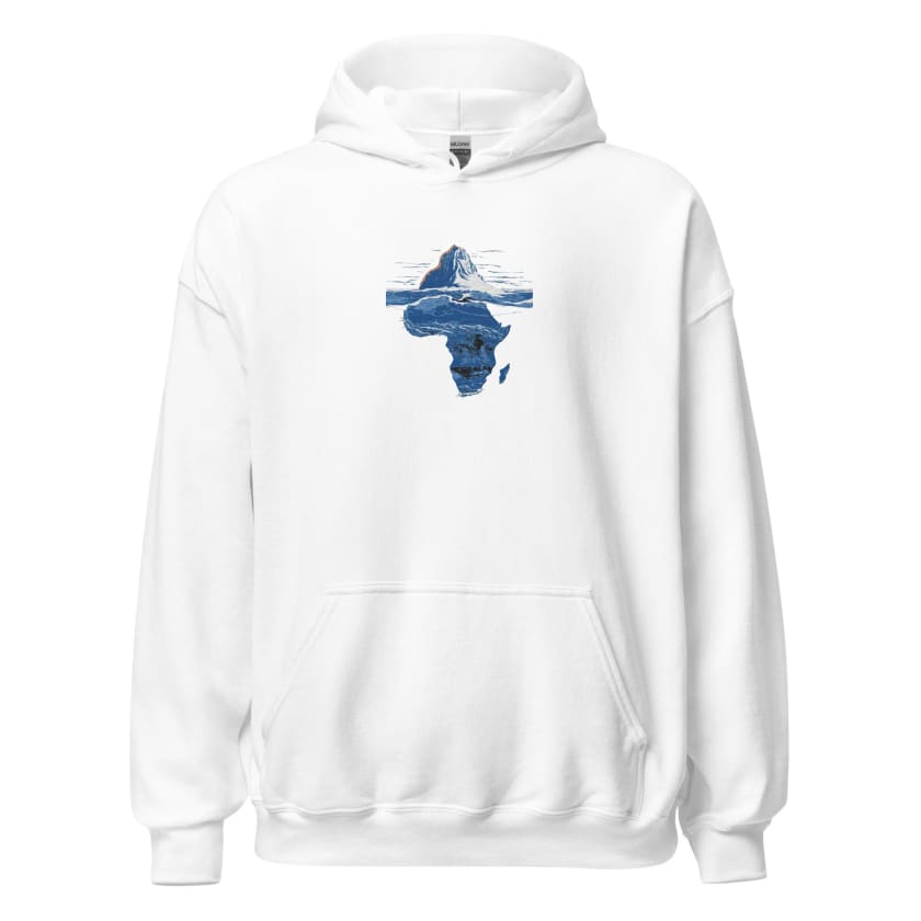 Sweat à capuche iceberg Africa oversize Brodé