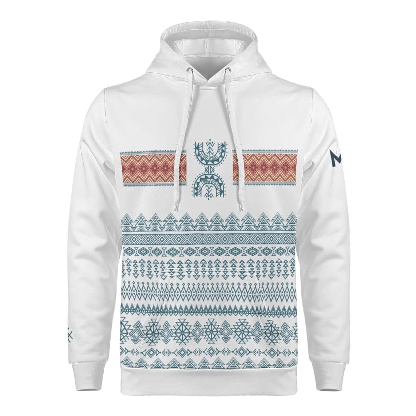 Sweat à capuche Maillot Maroc Design Berbère Amazigh