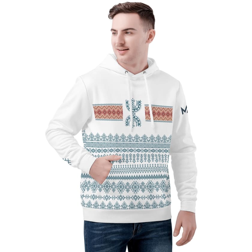 Sweat à capuche Maillot Maroc Design Berbère Amazigh