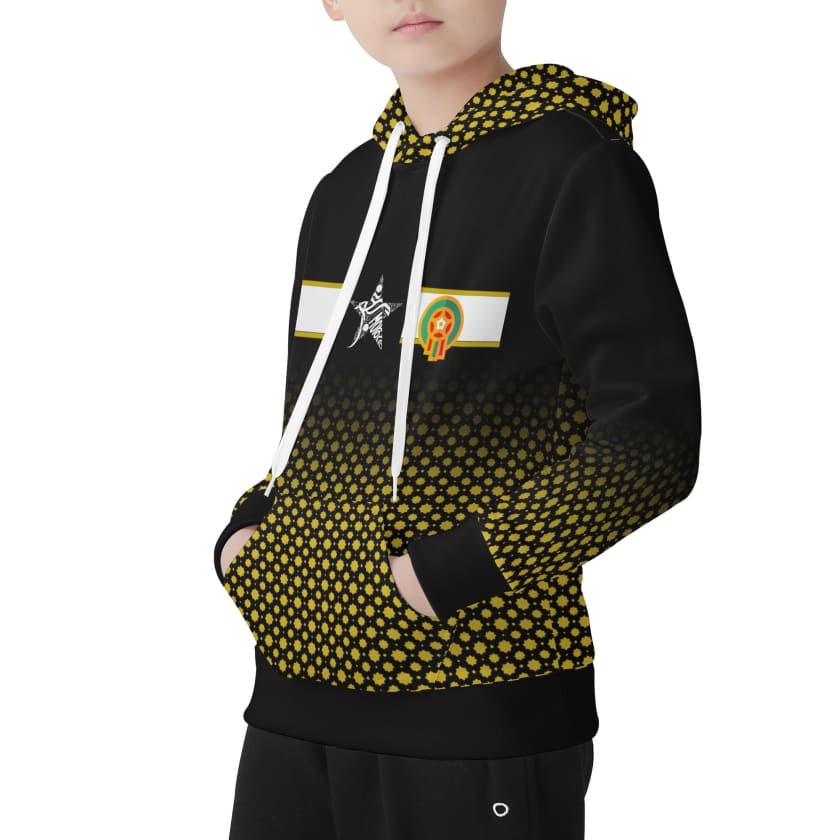 Sweat à Capuche Maillot Maroc enfant Unisexe
