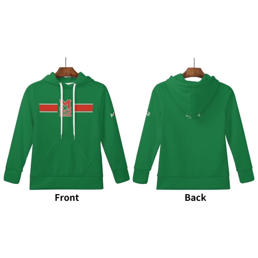 Sweat à Capuche Maillot Maroc vert M212 enfant Unisexe