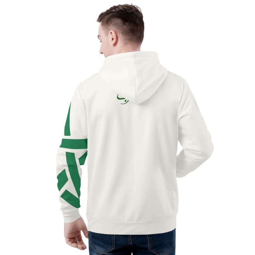 Sweat à Capuche MAR blanc Stellar Sleeve