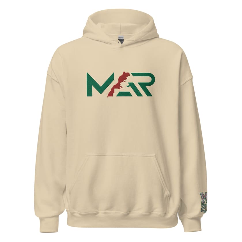 Sweat à capuche MAR brodé