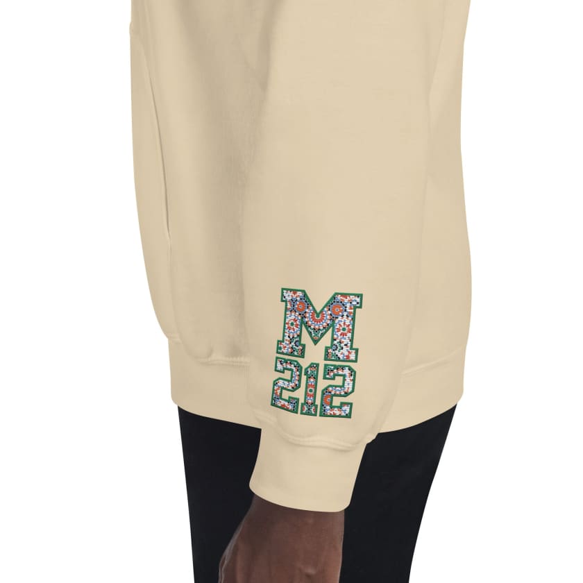 Sweat à capuche MAR brodé