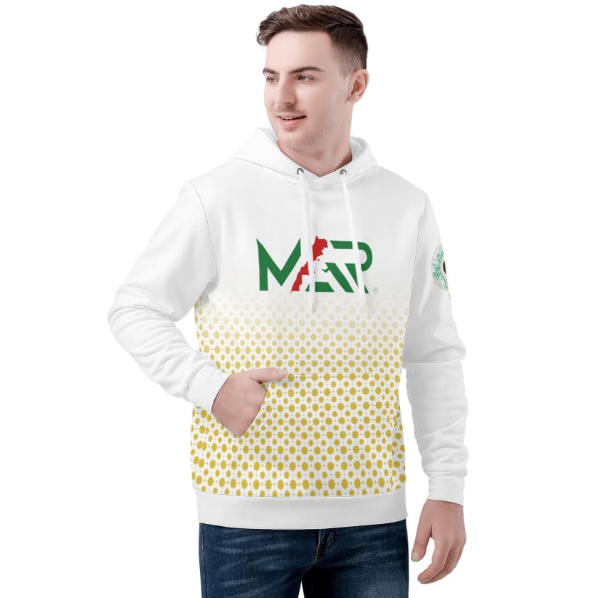 Sweat à capuche MAR design Marocain Fier calligraphie arabe