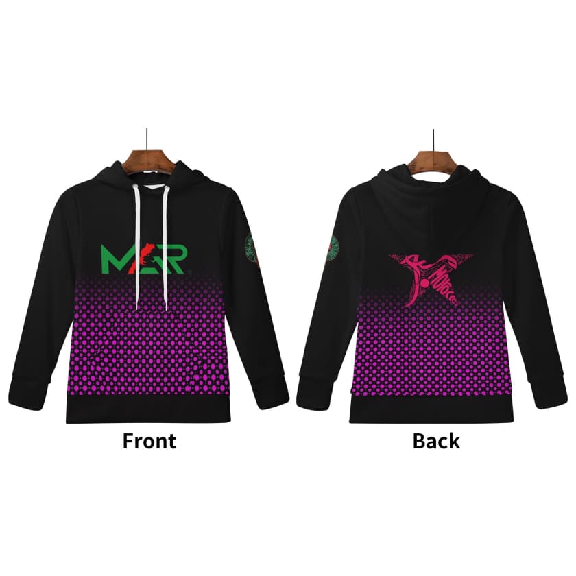 Sweat à capuche MAR étoile Morocco Noir pour enfant