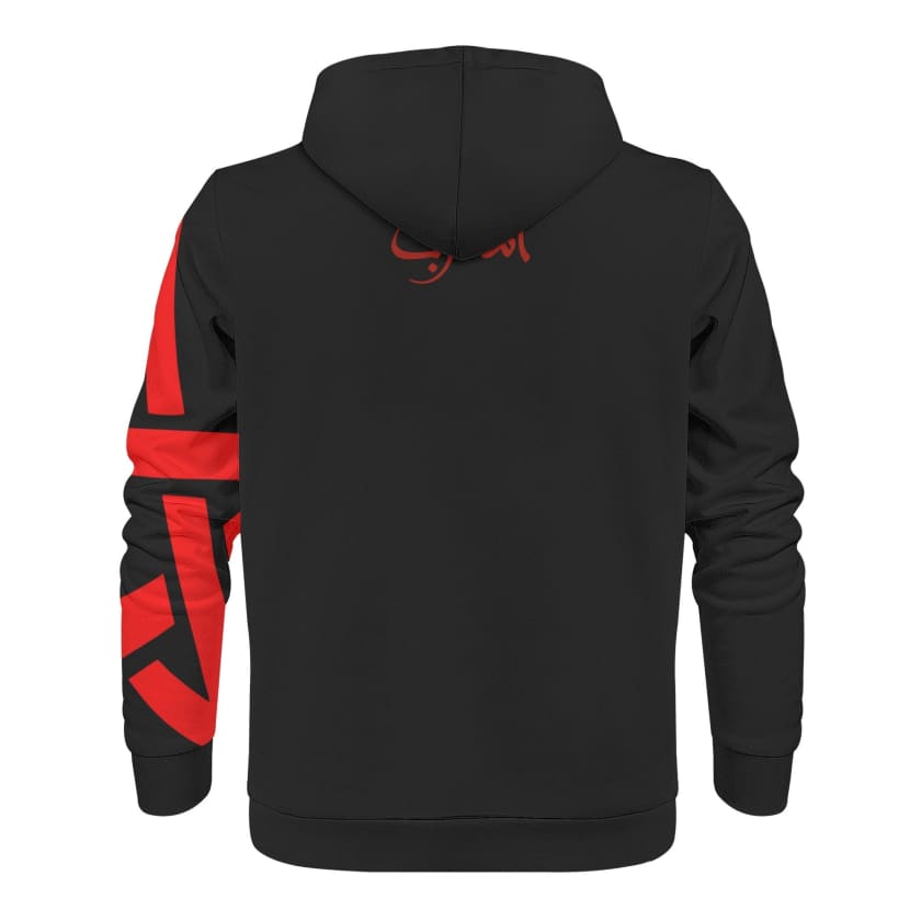 Sweat à Capuche MAR noir Stellar Sleeve