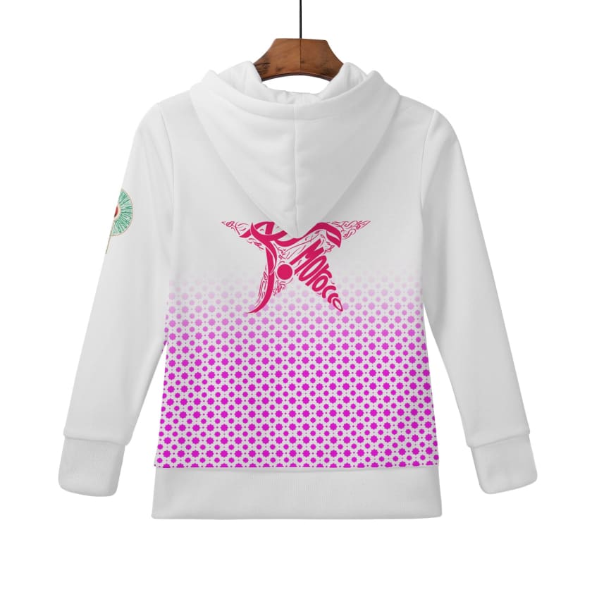 Sweat à Capuche MAR supporter Maroc pour enfant Unisexe