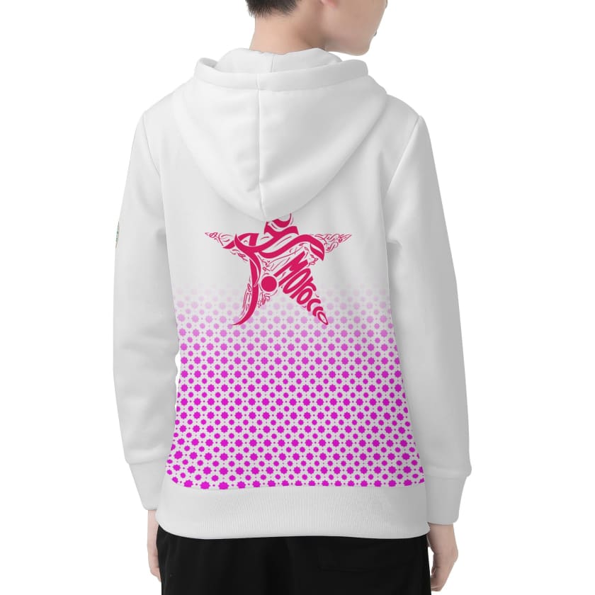 Sweat à Capuche MAR supporter Maroc pour enfant Unisexe