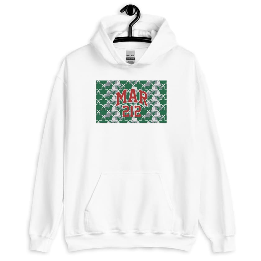 Sweat à capuche MAR212 Brodé