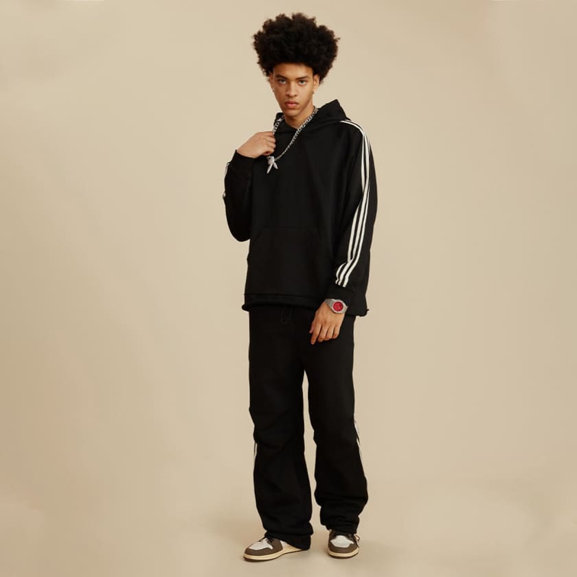 Sweat à capuche MAROC 212 Streetwear 3 Bandes unisexe