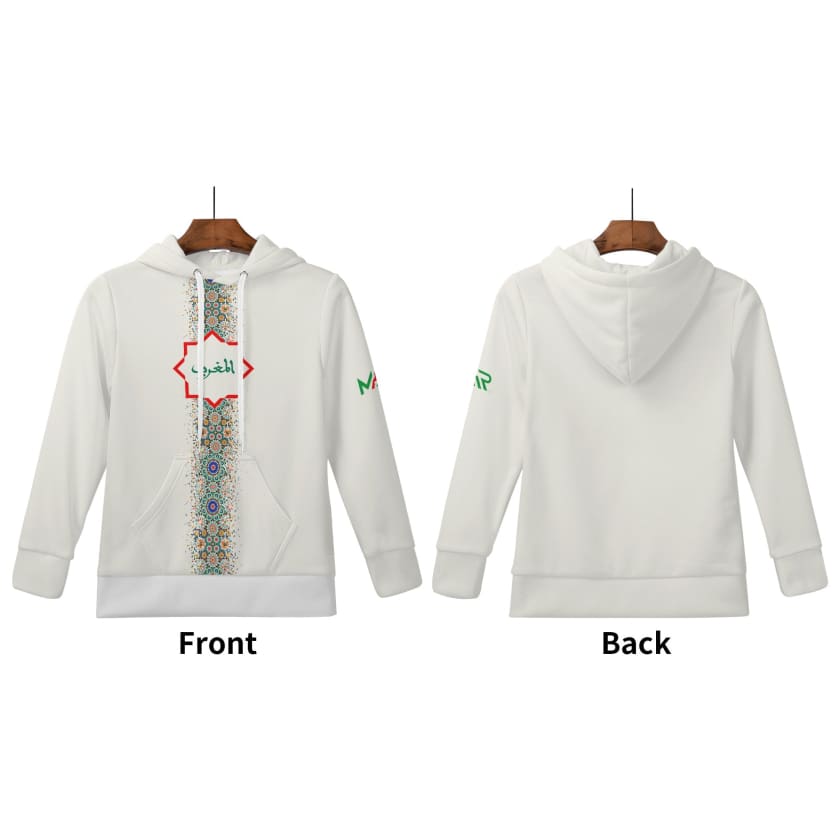 Sweat à Capuche Maroc élégant pour enfant Unisexe zellige