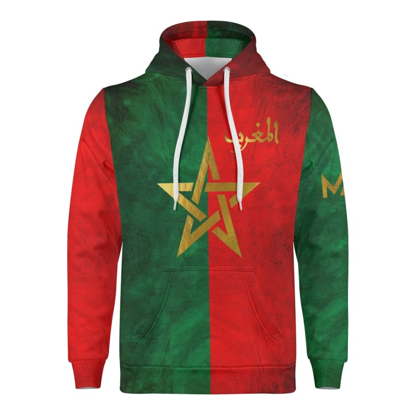 Sweat à Capuche Maroc supporter StarGold