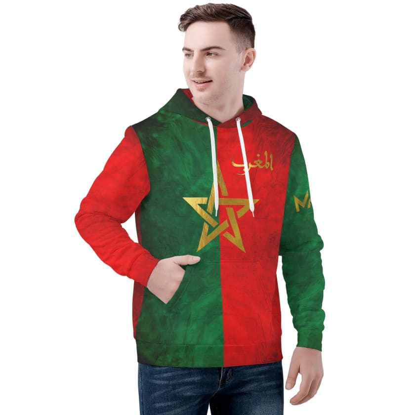 Sweat à Capuche Maroc supporter StarGold