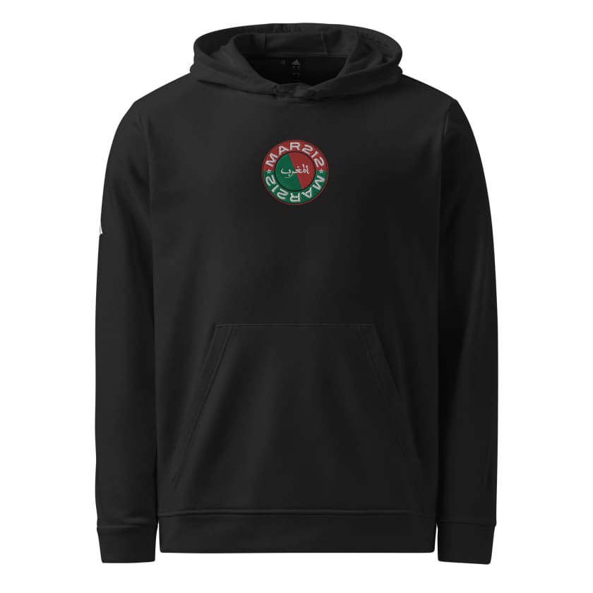 Sweat à capuche polaire Adidas logo MAR brodé