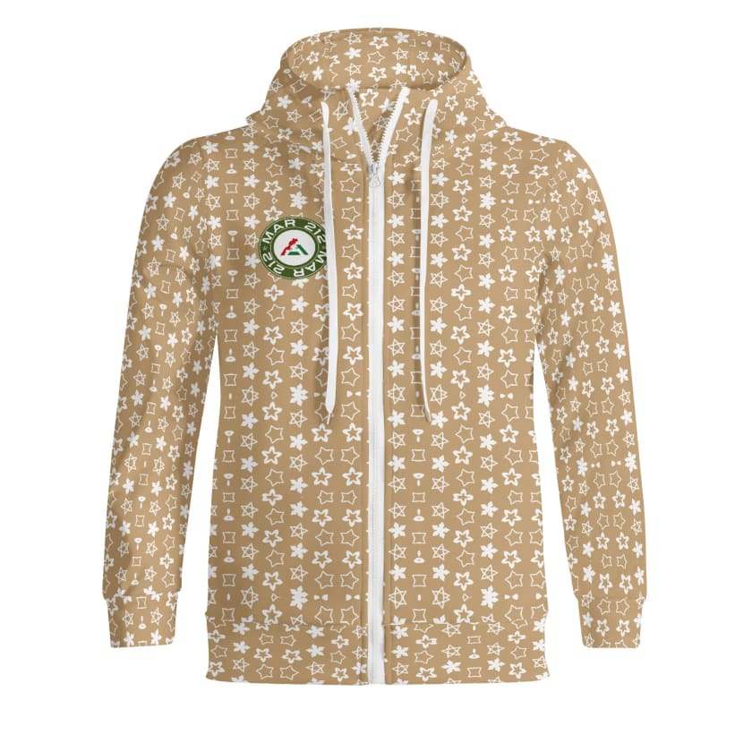 Sweat à capuche Streetwear MAR étoiles