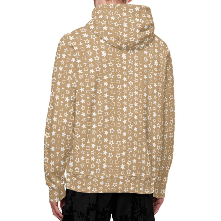 Sweat à capuche Streetwear MAR étoiles