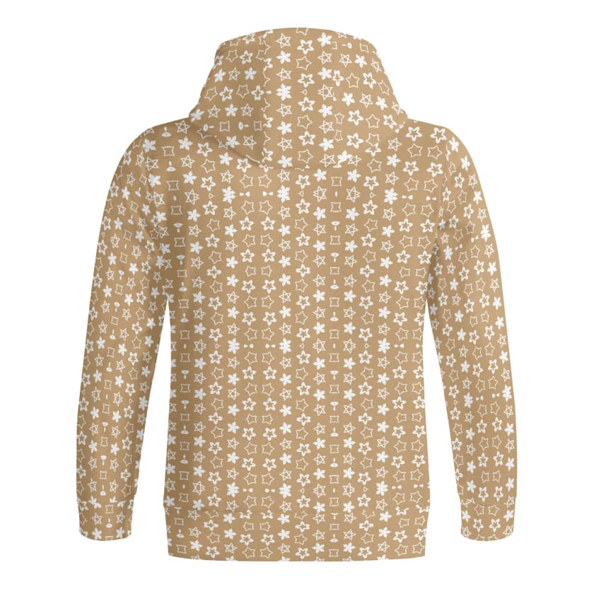 Sweat à capuche Streetwear MAR étoiles