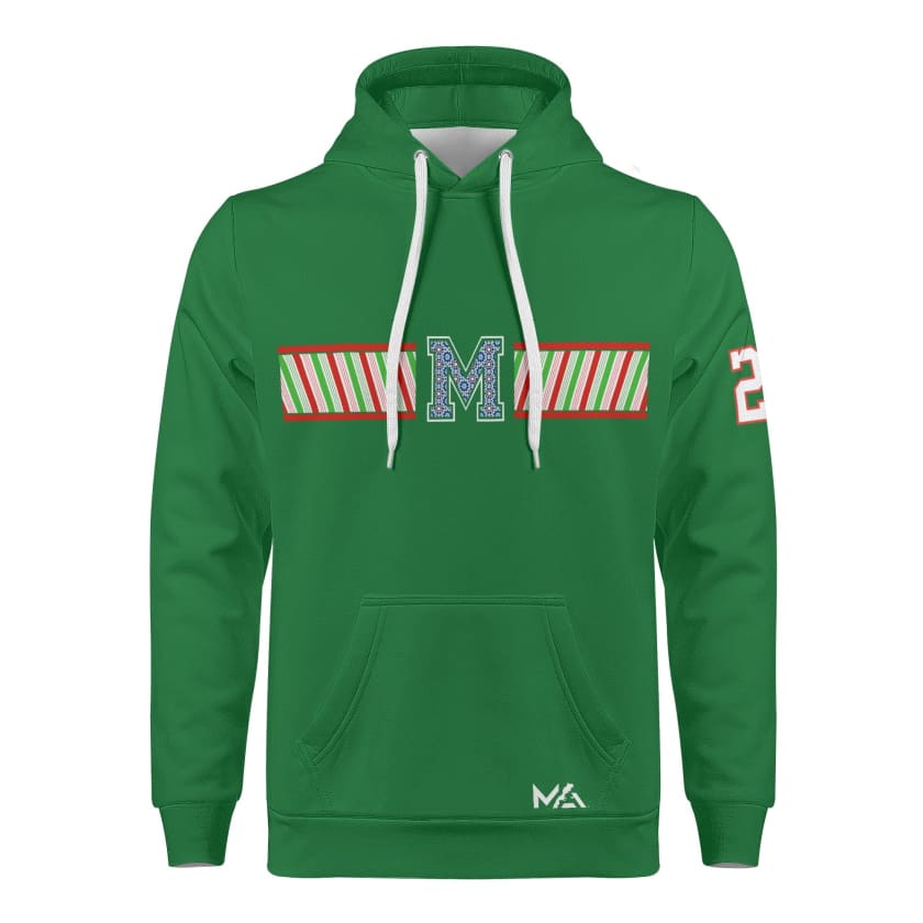 Sweat à capuche vert Maillot Maroc foot suporter Marocain