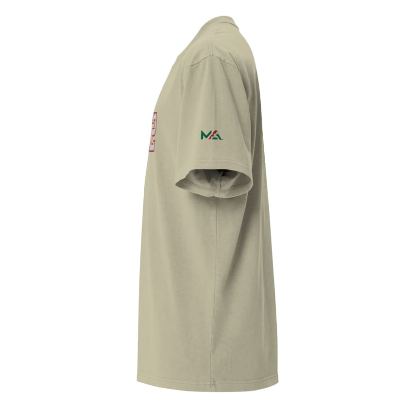 T-shirt 212 Brodé oversize délavé