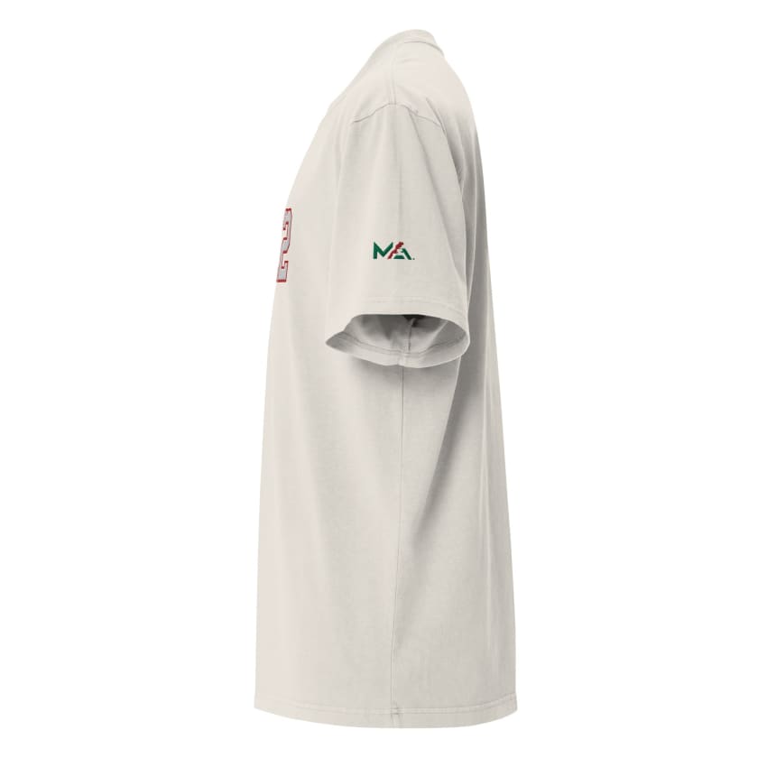 T-shirt 212 Brodé oversize délavé