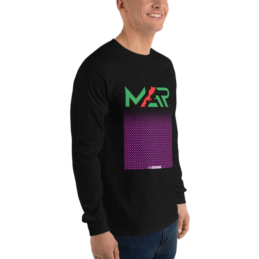 T-shirt à manches longues MAR AsproMa Rose unisexe