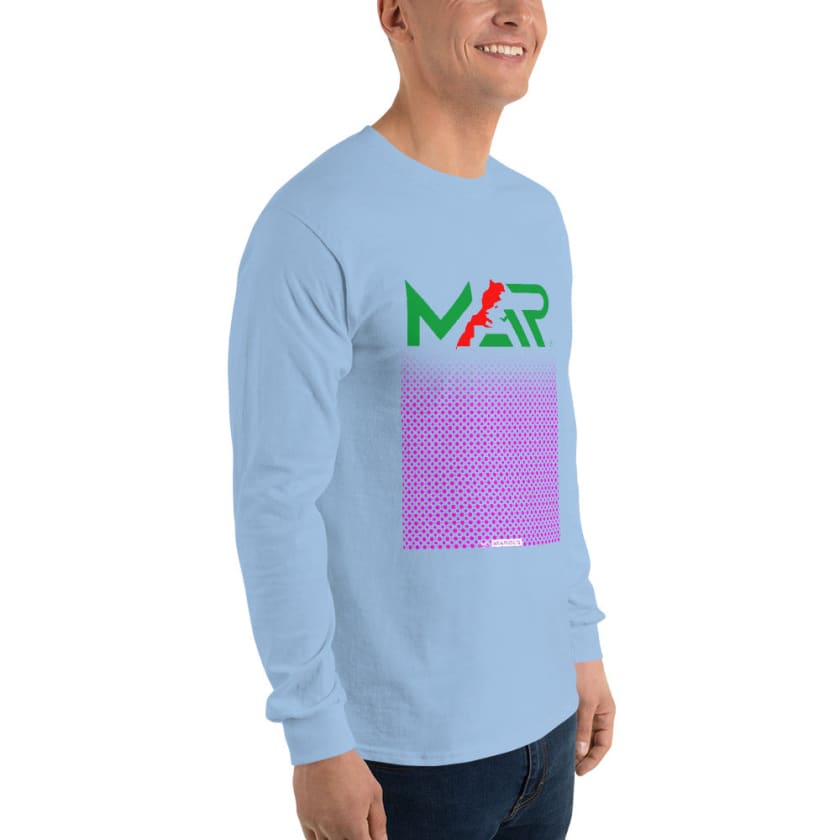 T-shirt à manches longues MAR AsproMa Rose unisexe