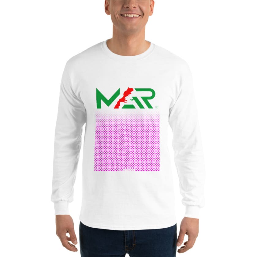 T-shirt à manches longues MAR AsproMa Rose unisexe