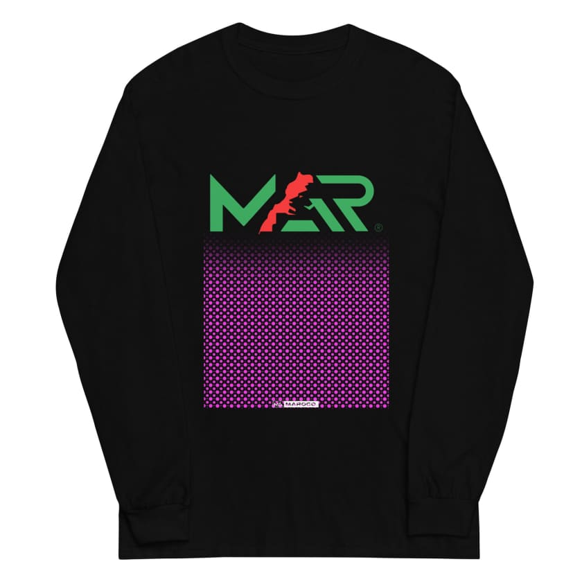 T-shirt à manches longues MAR AsproMa Rose unisexe