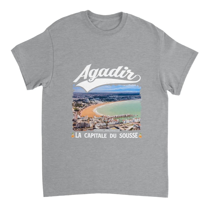 T-shirt Agadir la capitale du Sousse ville du Maroc