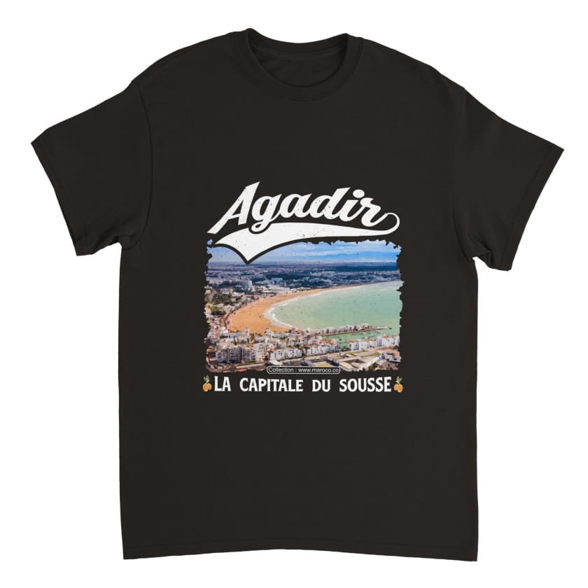 T-shirt Agadir la capitale du Sousse ville du Maroc