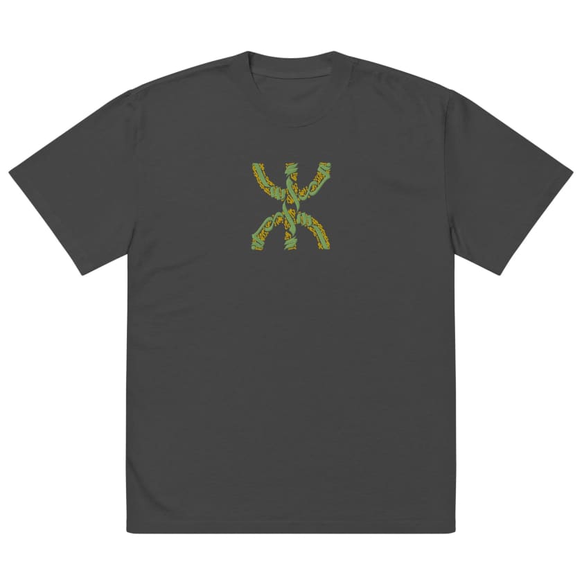 T-shirt Agharass Agharass oversize Brodé Amazigh