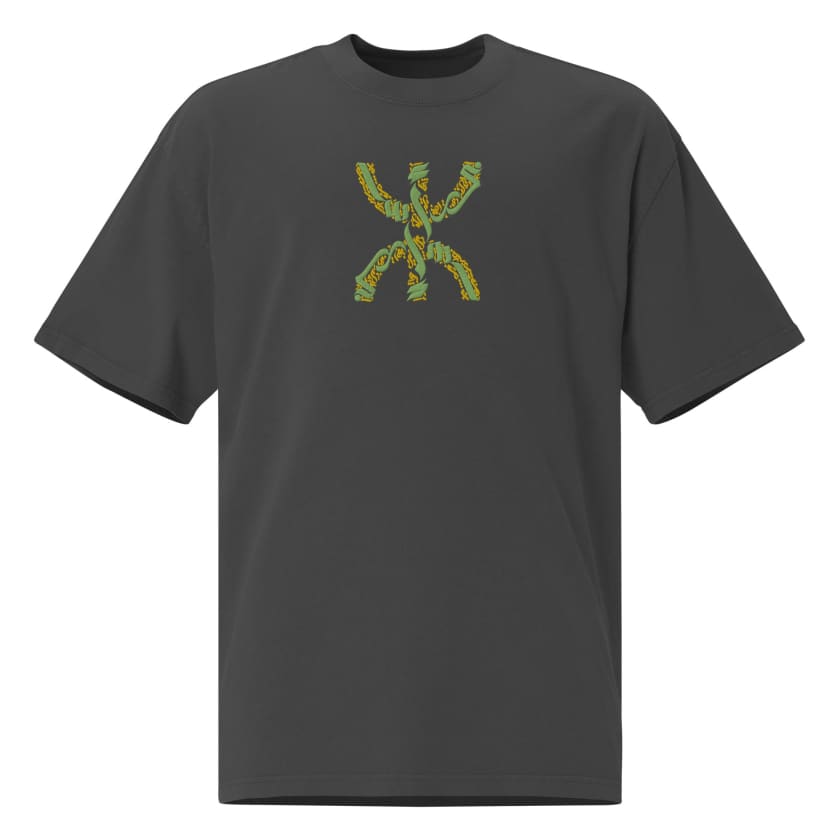T-shirt Agharass Agharass oversize Brodé Amazigh