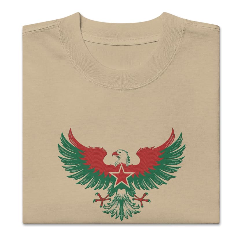 T-shirt Aigle Royal oversize brodé