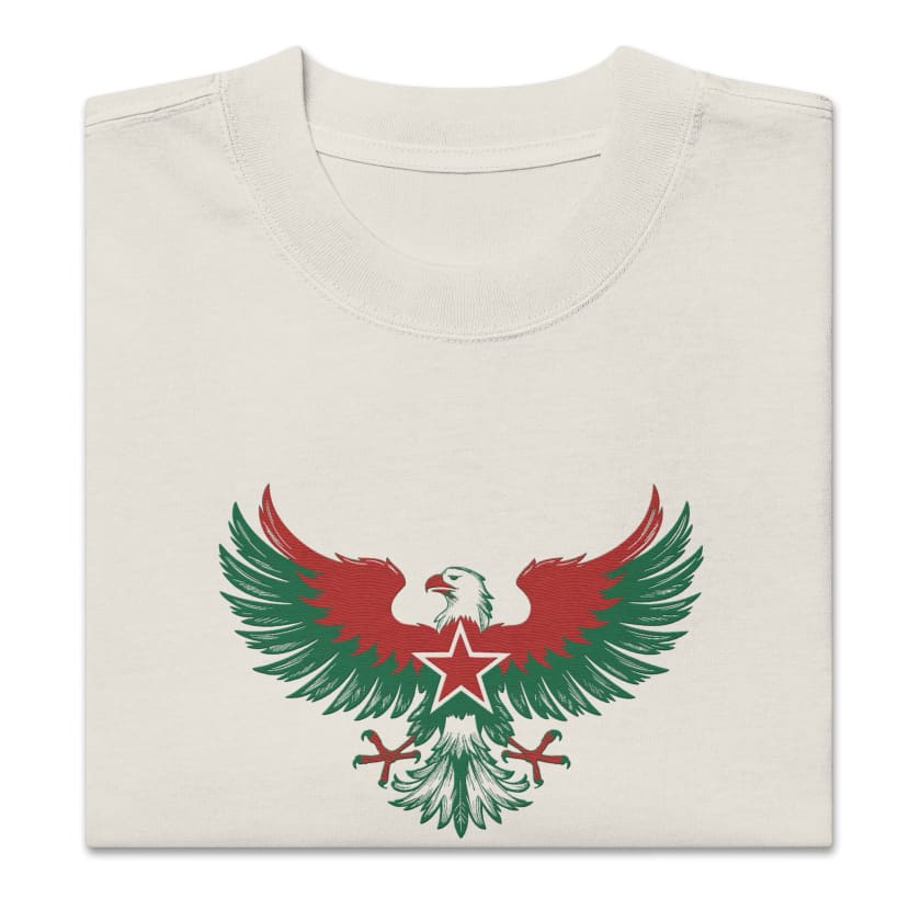 T-shirt Aigle Royal oversize brodé