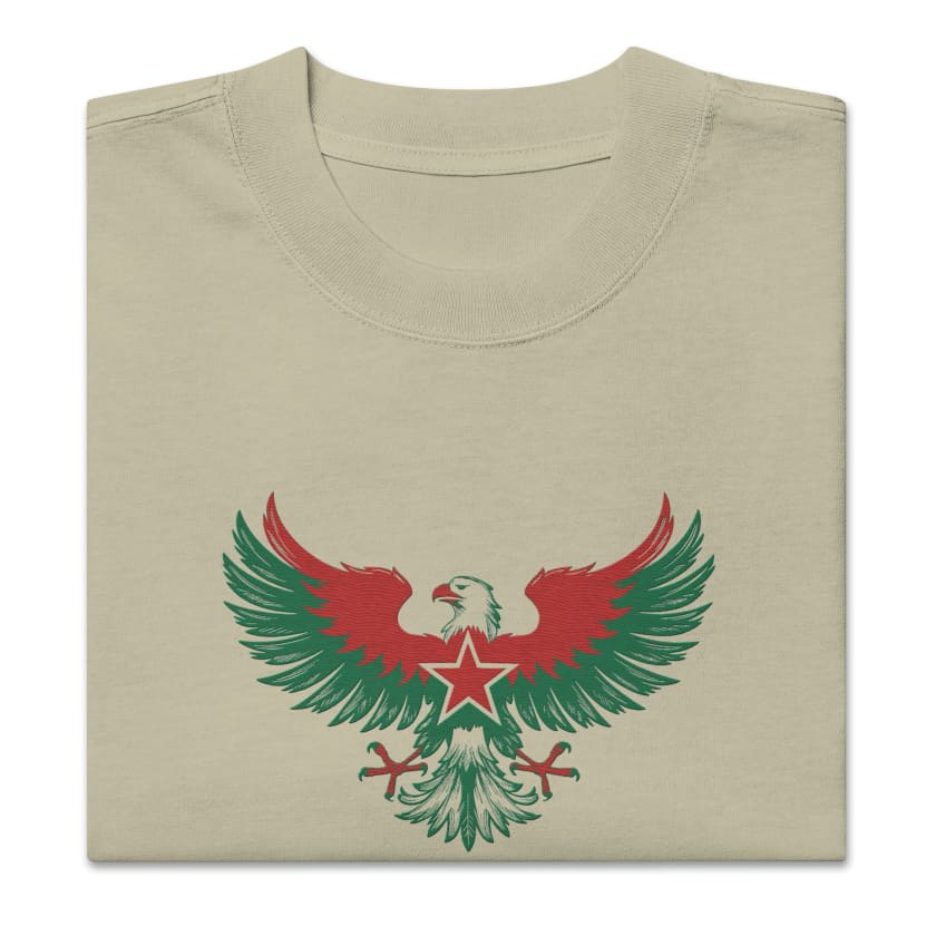 T-shirt Aigle Royal oversize brodé