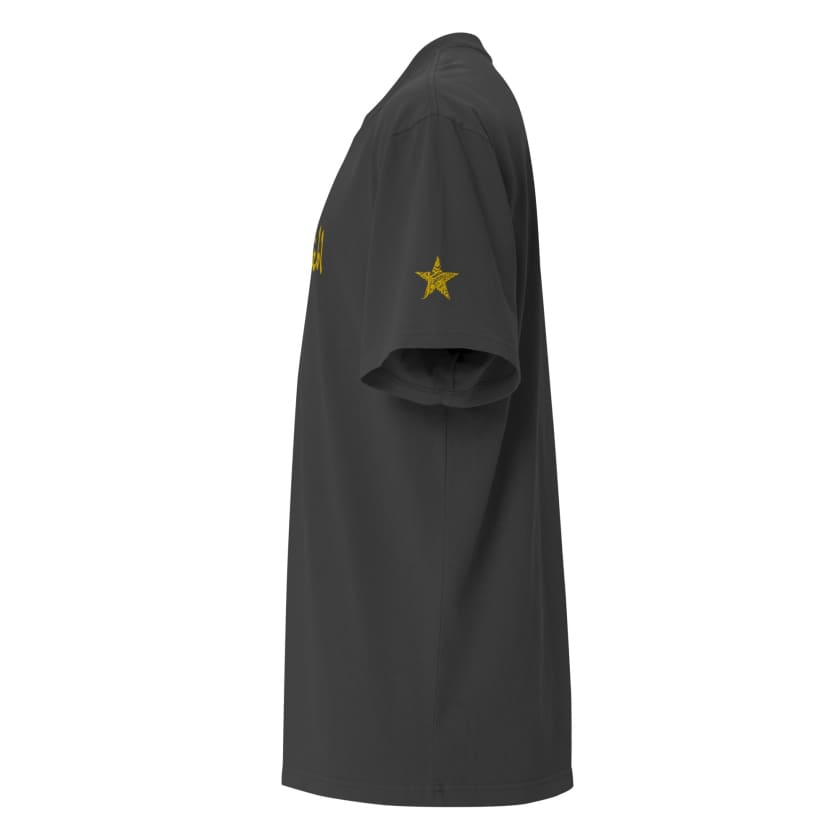 T-shirt ALMAGHRIB calligraphie Brodé oversize délavé étoile