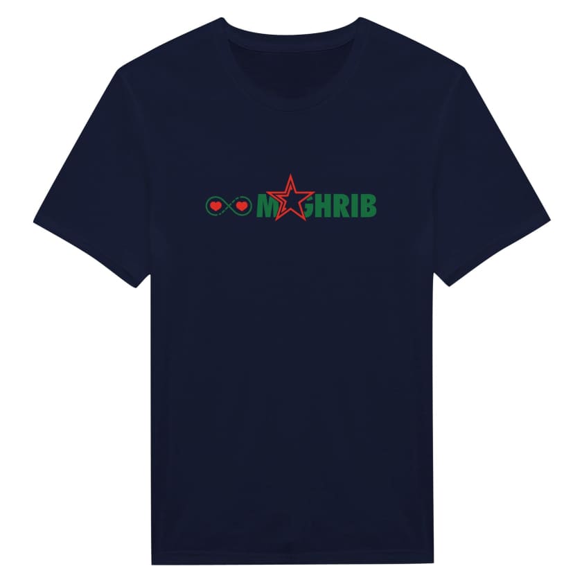 T-shirt Amour Infini Maghrib unisexe