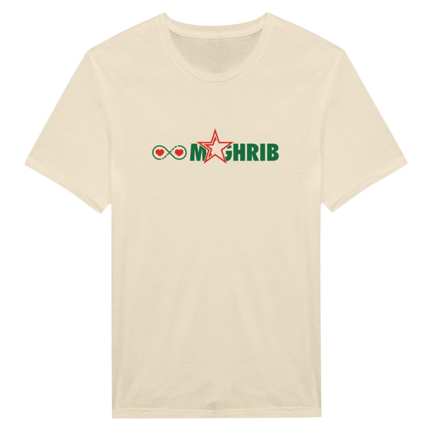 T-shirt Amour Infini Maghrib unisexe