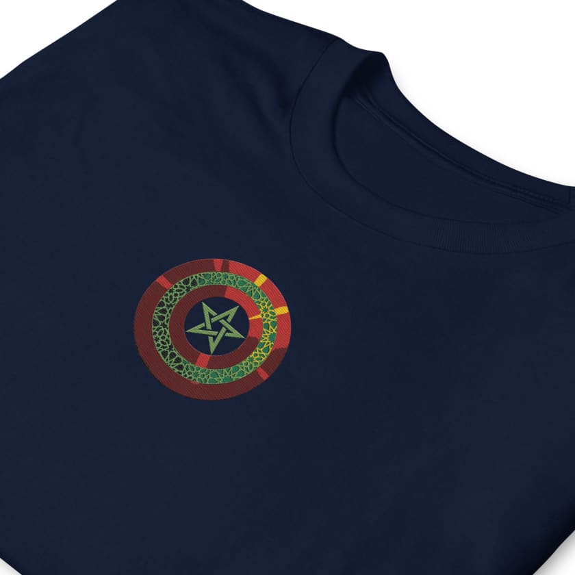 T-shirt Brodé Captain Morocco Unisexe