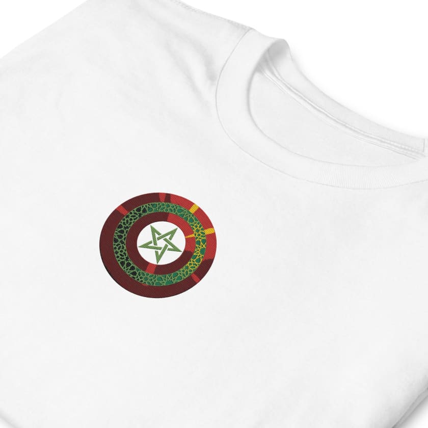 T-shirt Brodé Captain Morocco Unisexe