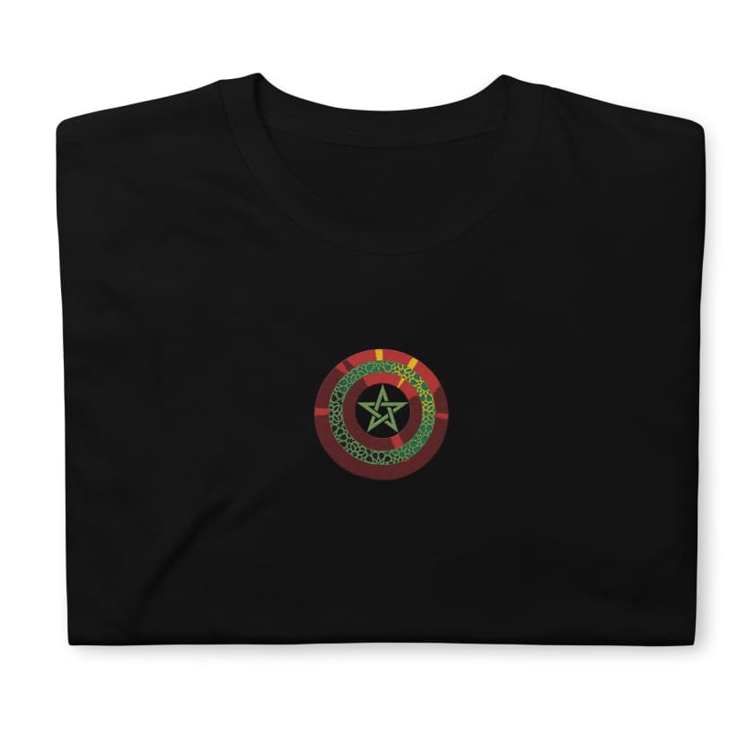 T-shirt Brodé Captain Morocco Unisexe
