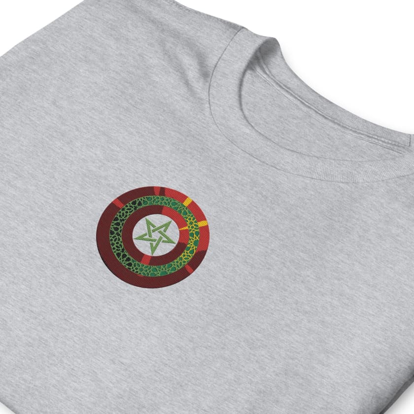 T-shirt Brodé Captain Morocco Unisexe