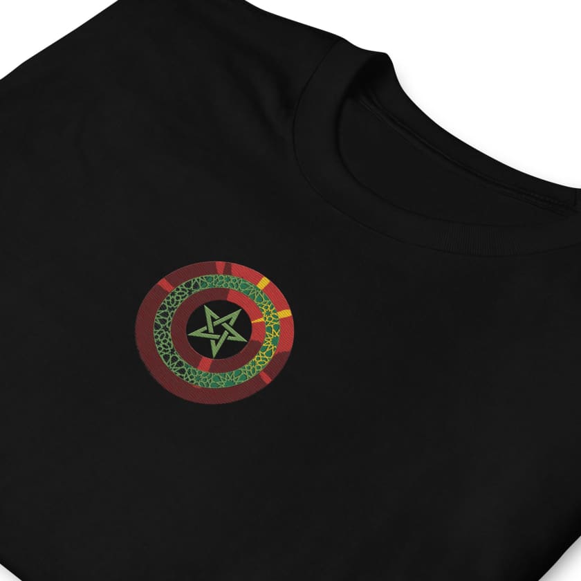 T-shirt Brodé Captain Morocco Unisexe