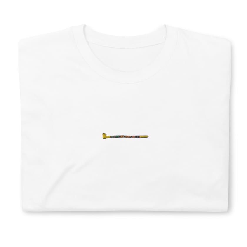 T-shirt Brodé Sebsi Pipe marocaine,Tshirt Unisexe brodé au