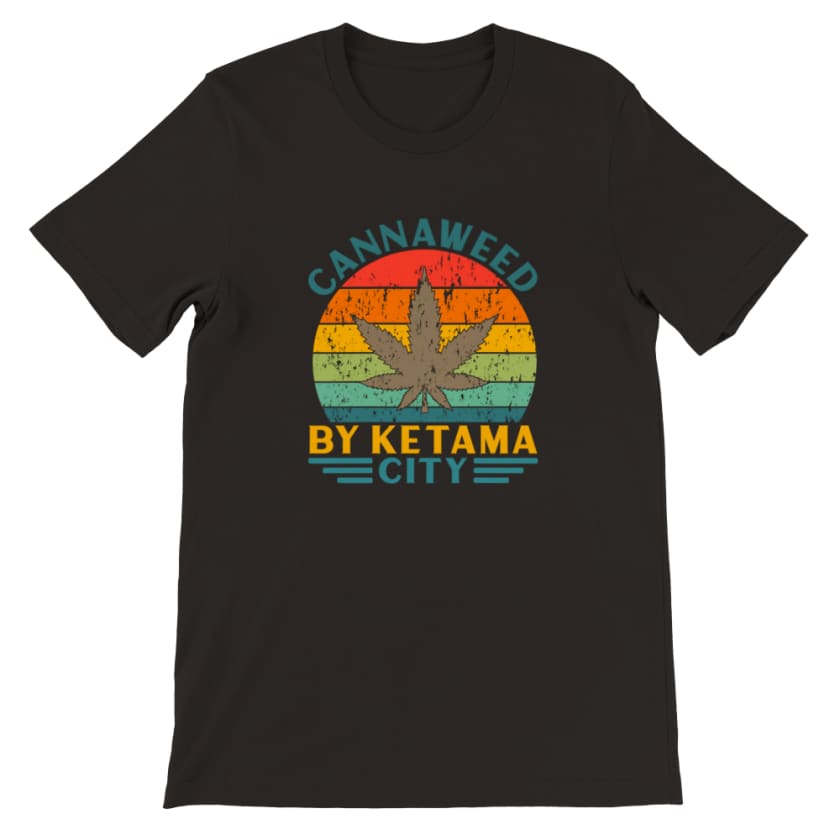 T-shirt Cannaweed By Ketama City l3echba - Print Material