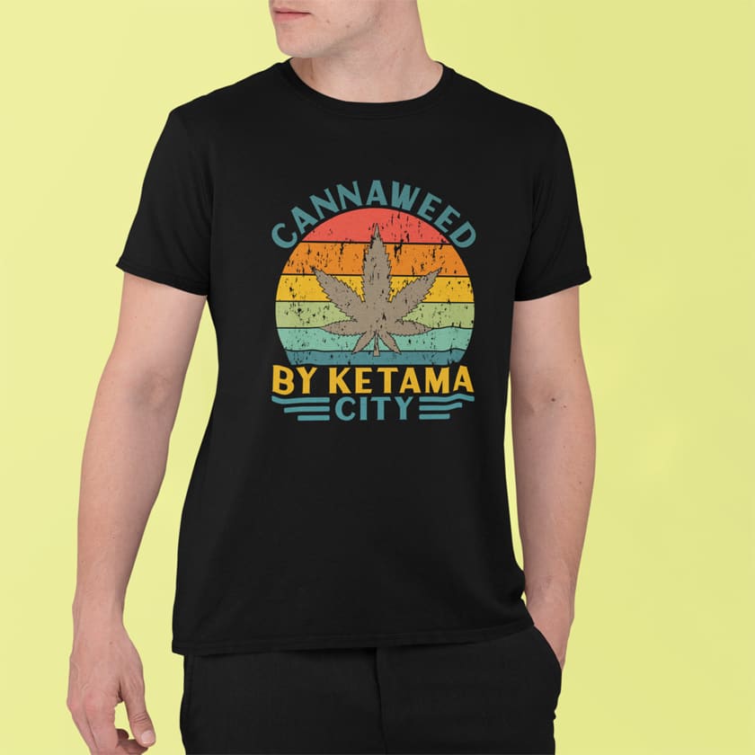 T-shirt Cannaweed By Ketama City l3echba
