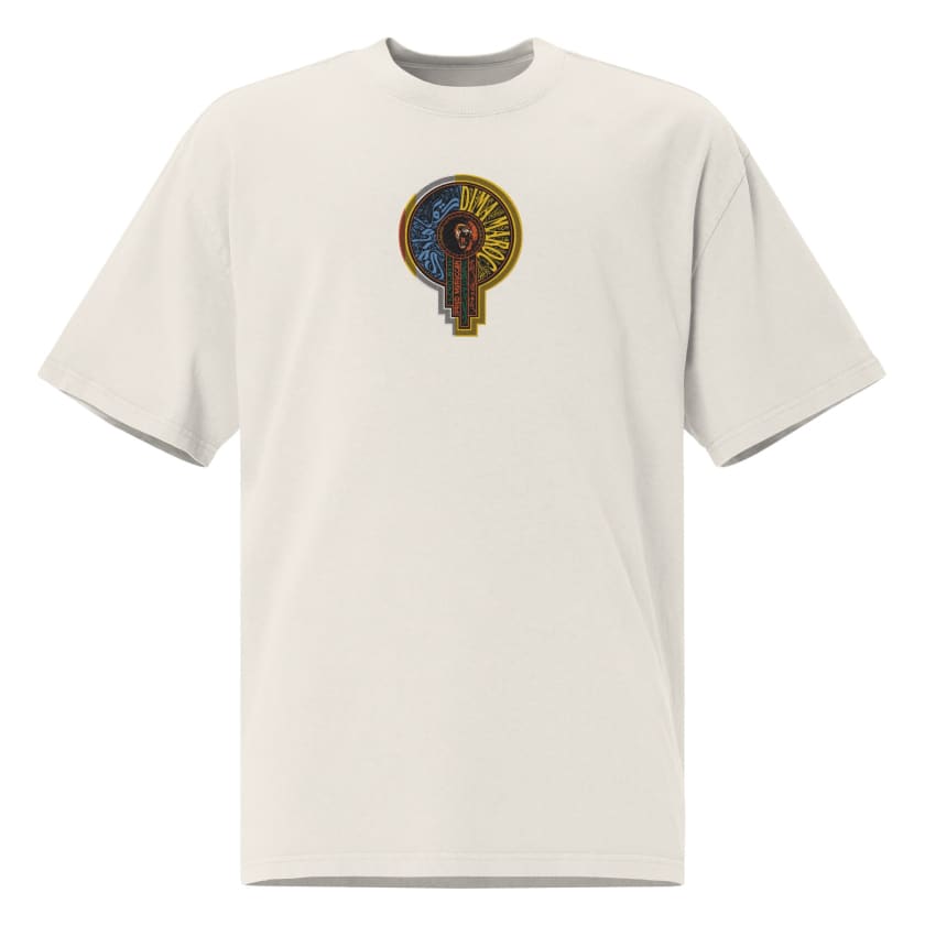 T-shirt DIMA MAROC oversize délavé brodé