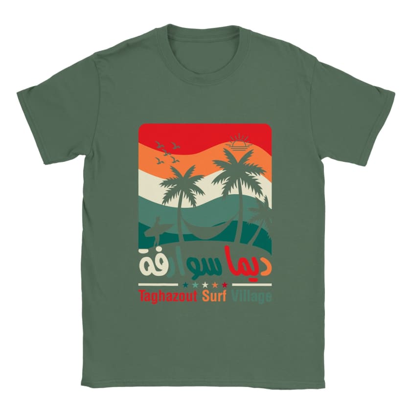 T-shirt Dima swarfa Tghazout Surf Village ديما سوارفة