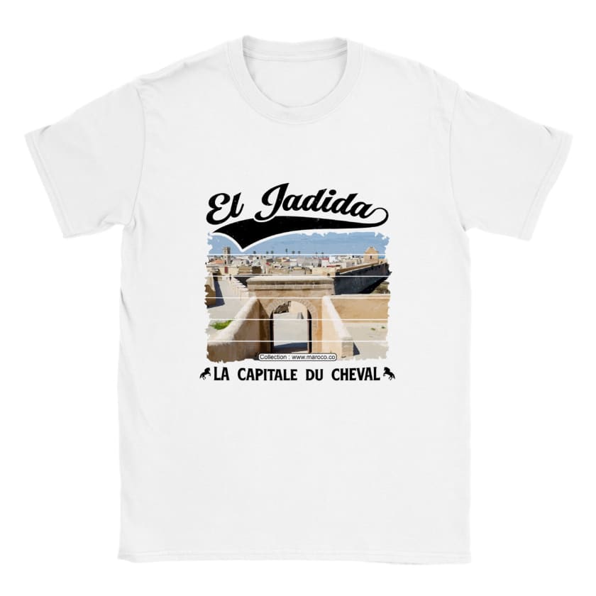 T-shirt El Jadida Maroc la capitale du cheval